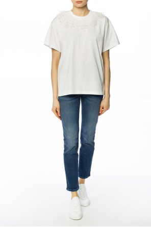 Ostrich feather t-shirt, zdjęcie 2 Ostrich feather t-shirt od Christopher Kane